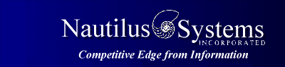 Nautilus Systems, Inc. logo and menu bar